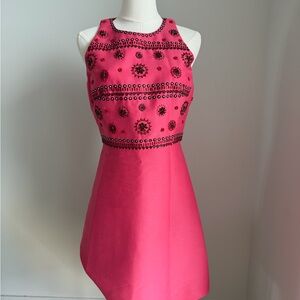 Kate Spade “Look for the Silver Lining” Beaded and Embellished Mini Dress - Size